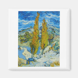 Imã Os Poplars no Santo Remy 1889 por Vincent van Gogh