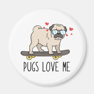 Imã Os Pugs amam-me