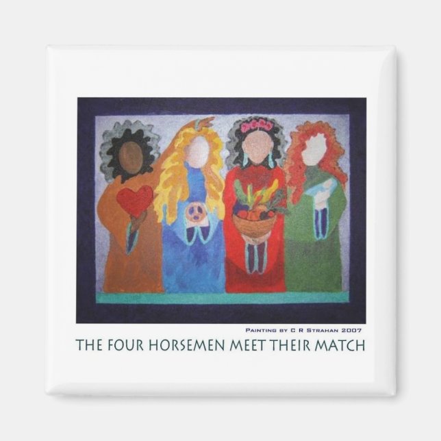 Imã Os Quatro Cavaleiros Encontram A Sua Matança (Frente)