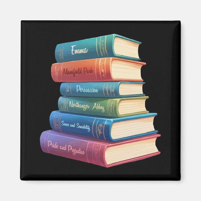 Imã Os romances VIII de Jane Austen (Frente)