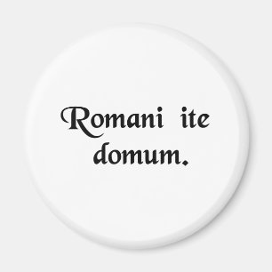 Imã Os romanos vão em casa