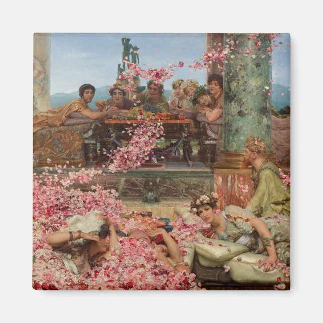 Imã Os Rosas de Heliogabalus (antigo luxo romano) (Frente)