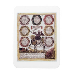 Ímã Os Sete Pecados Mortais (gravura)