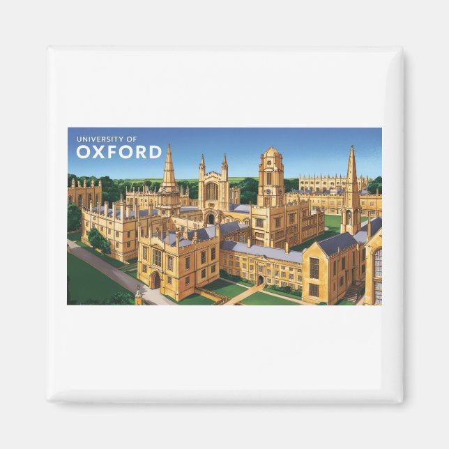 Imã Os sonhos do Oxford Magnet (Frente)