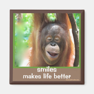 Imã Os sorrisos fazem a vida melhor