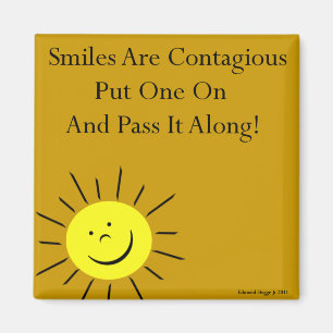 Imã Os sorrisos são Contaigous!