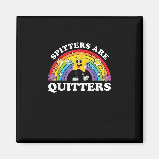 Imã Os Spitters São Despejos Inadequados, Humor Adulto (Frente)