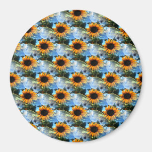 Imã Os Sunflower de Caitlin...