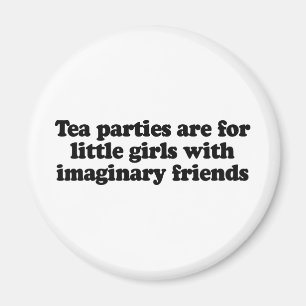 Imã Os tea party são para as meninas