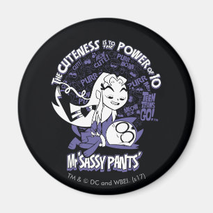 Imã Os titã adolescentes vão!   Starfire & Sr. Sassy