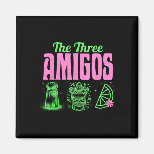 Imã Os Três Amigos Cinco De Mayo Bebendo Tequila Pa