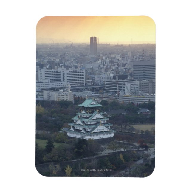 Ímã Osaka Castle (Vertical)