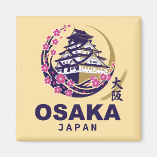 Imã Osaka Japão Flores de Cerejeira