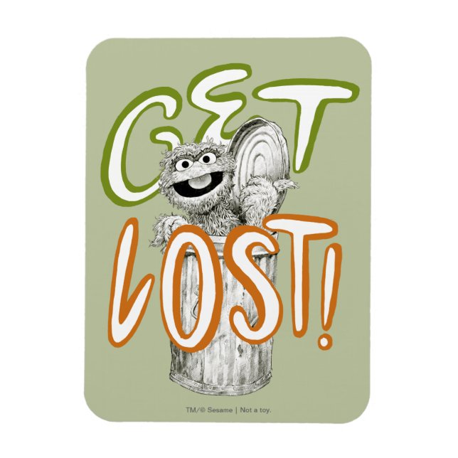 Ímã Oscar, o Desenho do Conjunto B&W (Vertical)