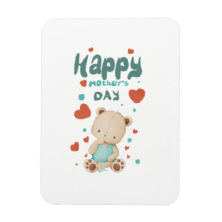 Ímã Osito bebé desea feliz día de la madre