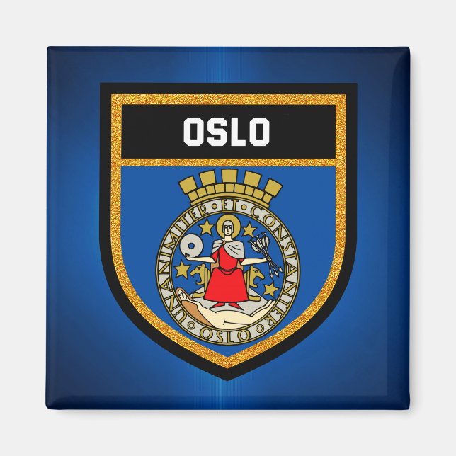 Imã Oslo Flag (Frente)