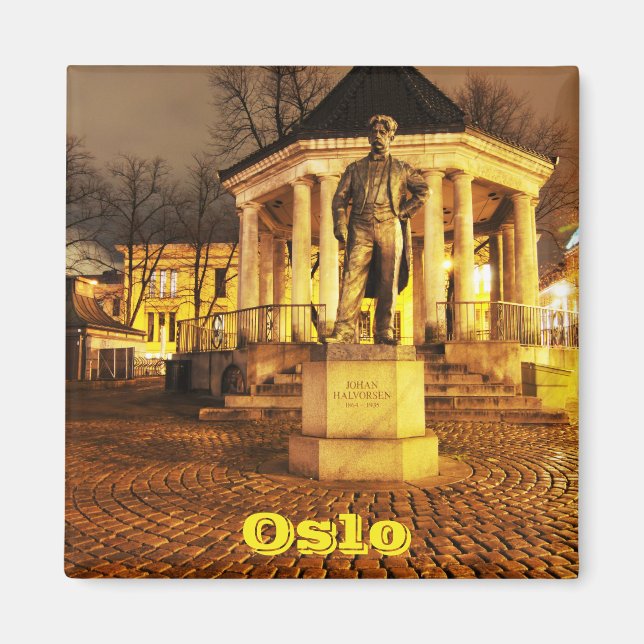 Imã Oslo, Noruega à noite (Frente)