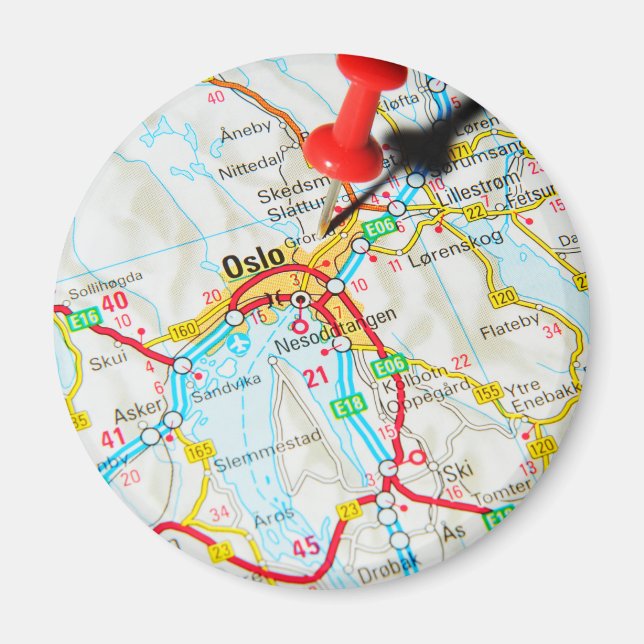 Imã Oslo, Noruega, Escandinávia (Frente)