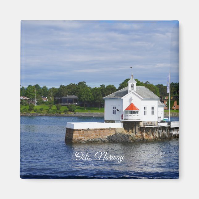 Imã Oslo, Poster de fiorde da Noruega (Frente)