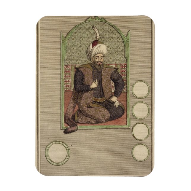 Ímã Osman I (1259-1326) fundador do Império Otomano (Vertical)