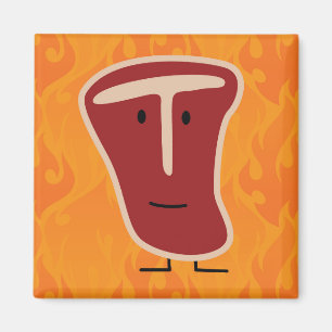 Imã Osso grelhado proteína da gordura da carne da