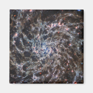 Imã Ossos da Galaxy IC5332 do JWST