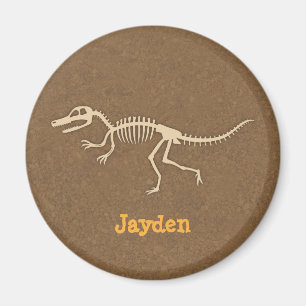 Imã Ossos Legais de Dinossauro Velociraptor Para Menin