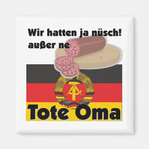 Imã Ostalgie Alemanha DDR-Oma