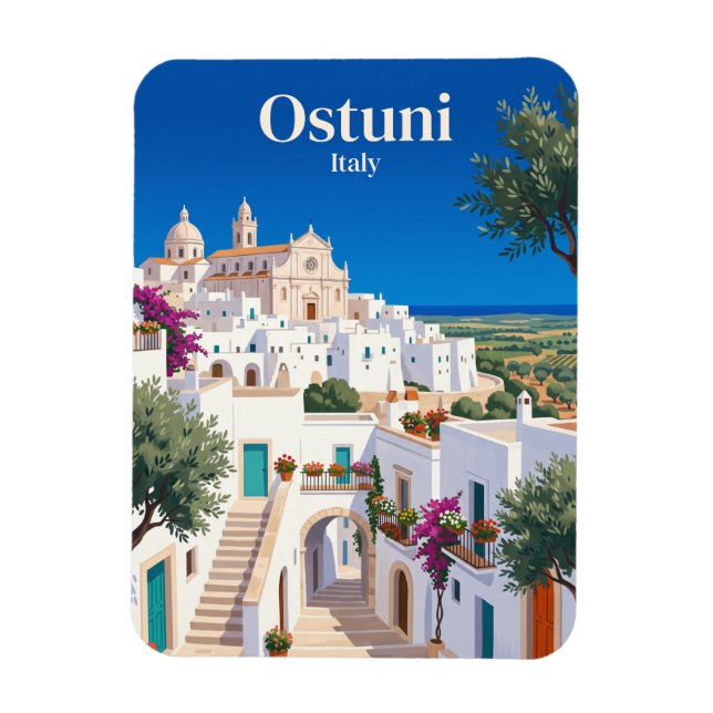 Ímã Ostuni, Itália (Vertical)