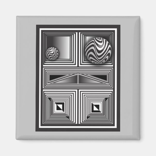 Imã Ótica através de Formas (Frente)