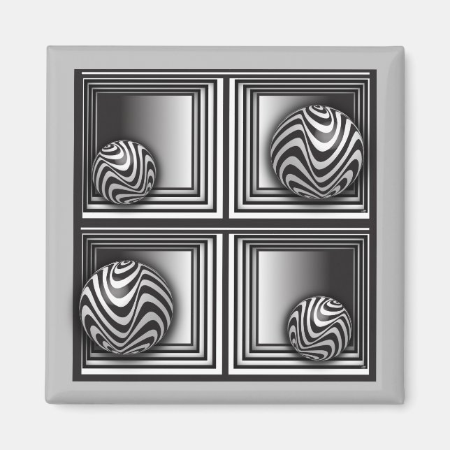 Imã Ótica através de Formas (Frente)