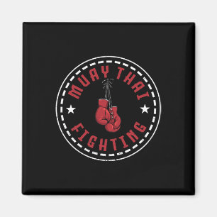 Imã Ótimo design de luta de Muay Thai Kickboxer Mma Tr