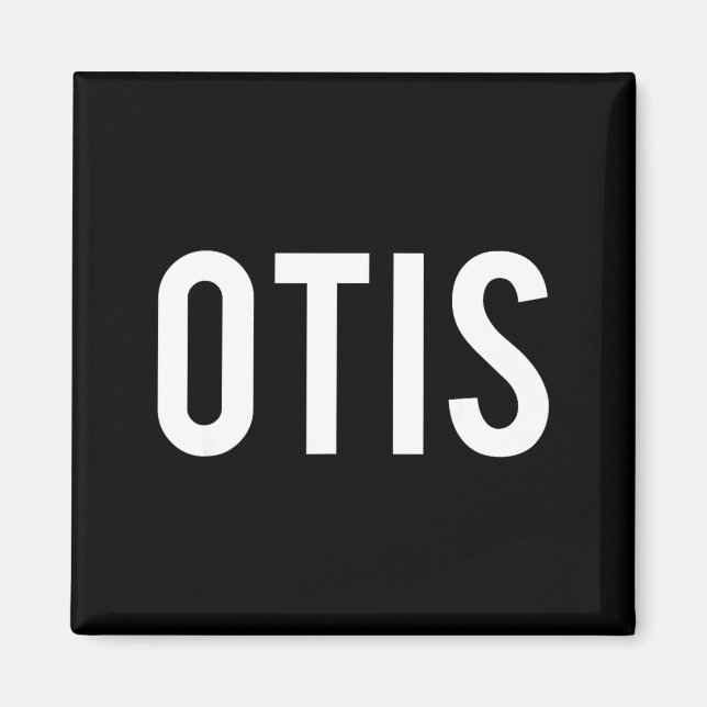 Imã Otis - Cool New Funny Name Fan Gift Tee  (Frente)