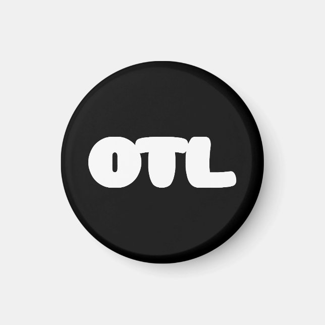 Imã OTL Emoticon ~ Slang Coreano (Frente)