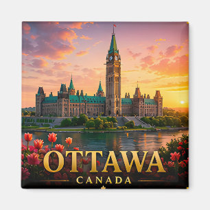 Imã Ottawa Canadá Praia Norte Viagens 🌍