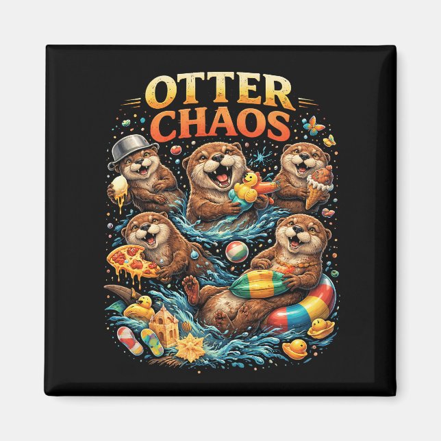 Imã Otter Chaos (Frente)