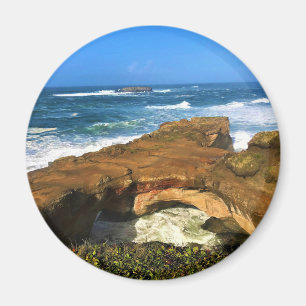 Imã Otter Rock no Parque Estadual do Punchbowl do Diab