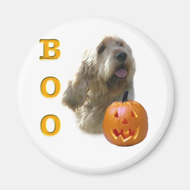 Imã Otterhound Halloween BOO (Frente)