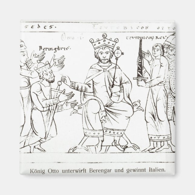 Imã Otto I Submetendo ao Berenger II (Frente)