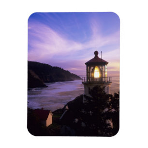 Ímã OU, Costa do Oregon, Farol de Heceta Head, em