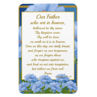 Ímã Our Father Prayer Mathew 6:9-13