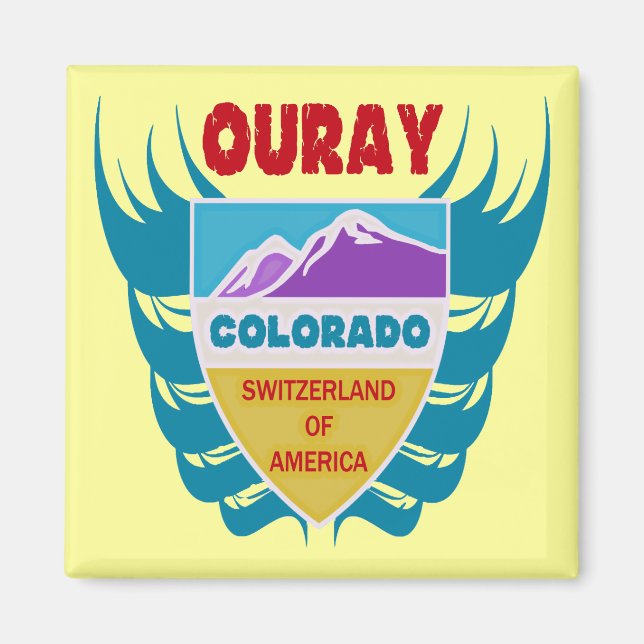 Imã Ouray, Colorado (Frente)