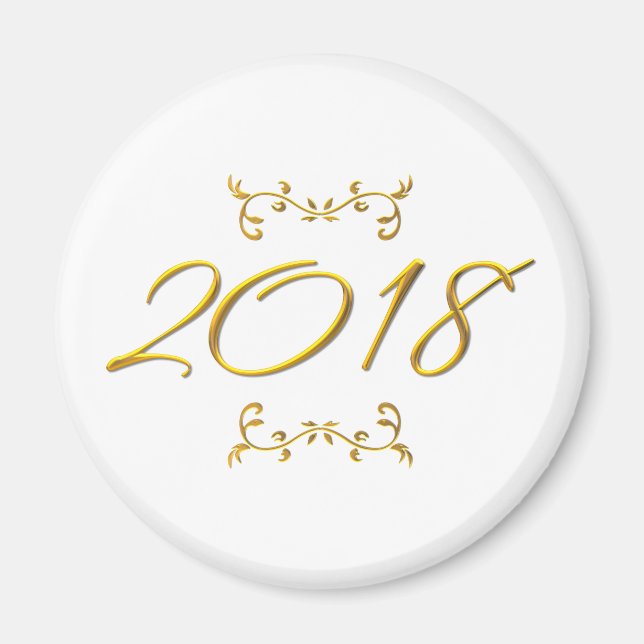 Imã Ouro 3-D Procura 2018 (Frente)