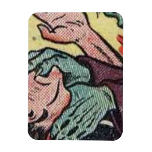 Ímã ouro 40s histórias em quadrinhos de colheita horr