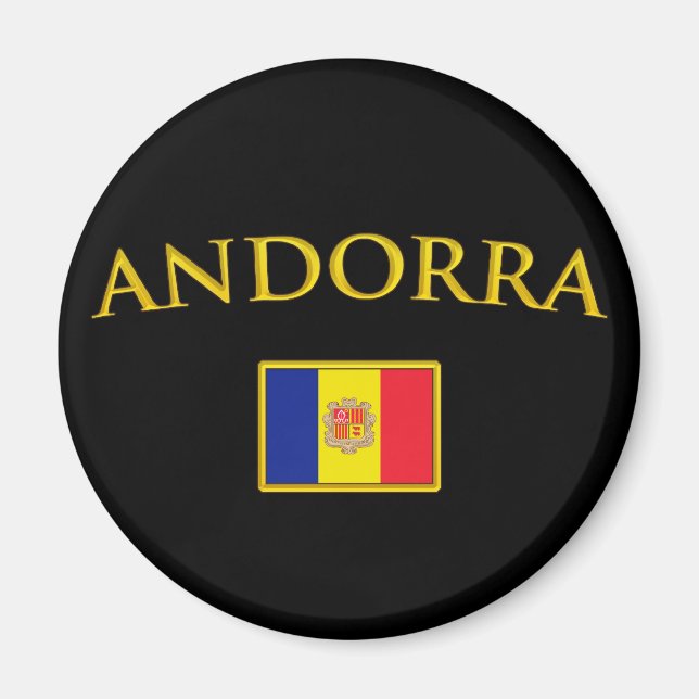 Imã Ouro Andorra (Frente)