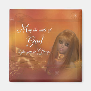 Imã Ouro Angel - Que o sorriso de Deus...