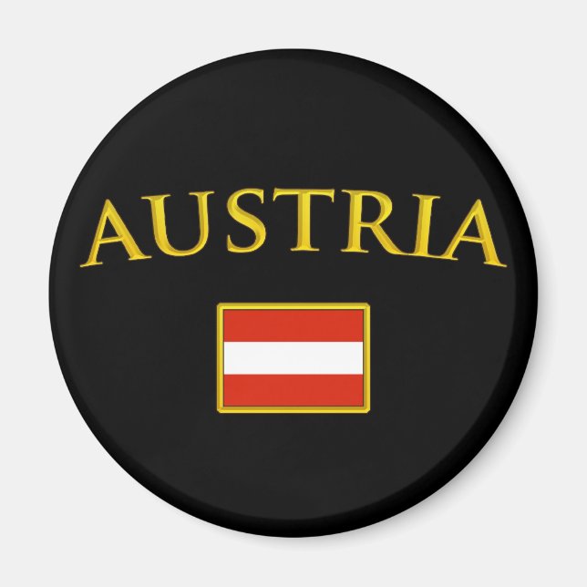 Imã Ouro Áustria (Frente)