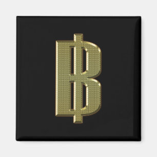 Imã OURO BAHT SGN ฿ Moeda Tailandesa ฿