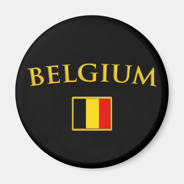 Imã Ouro Bélgica (Frente)