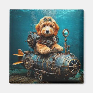 Imã Ouro Doodle Magnet